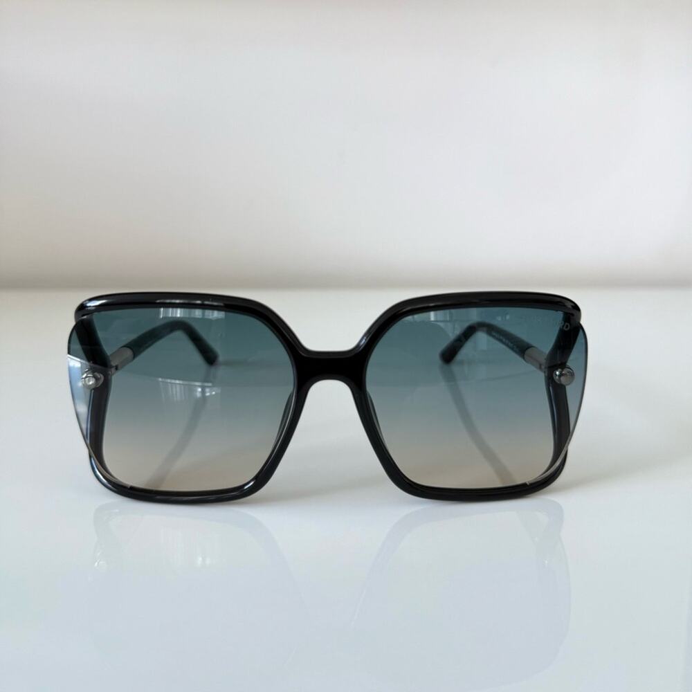 NEW!!! Tom Ford women sunglasses Solange 02 TF1089 01P Authentic